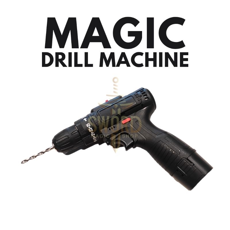 Magic Drill Machine - Sulap Bor - Fakir Magic - Sulap Extreme - Bor Sulap - Comedy Magic - Toko Sula