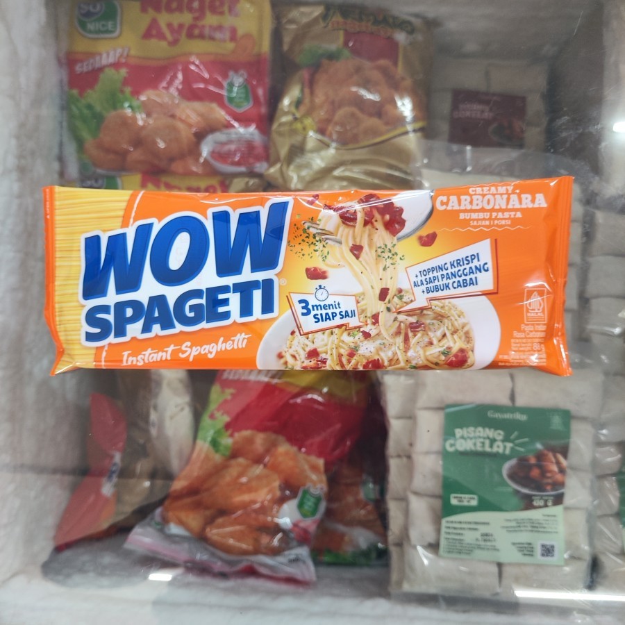 

Wow spageti carbonara 88 gr