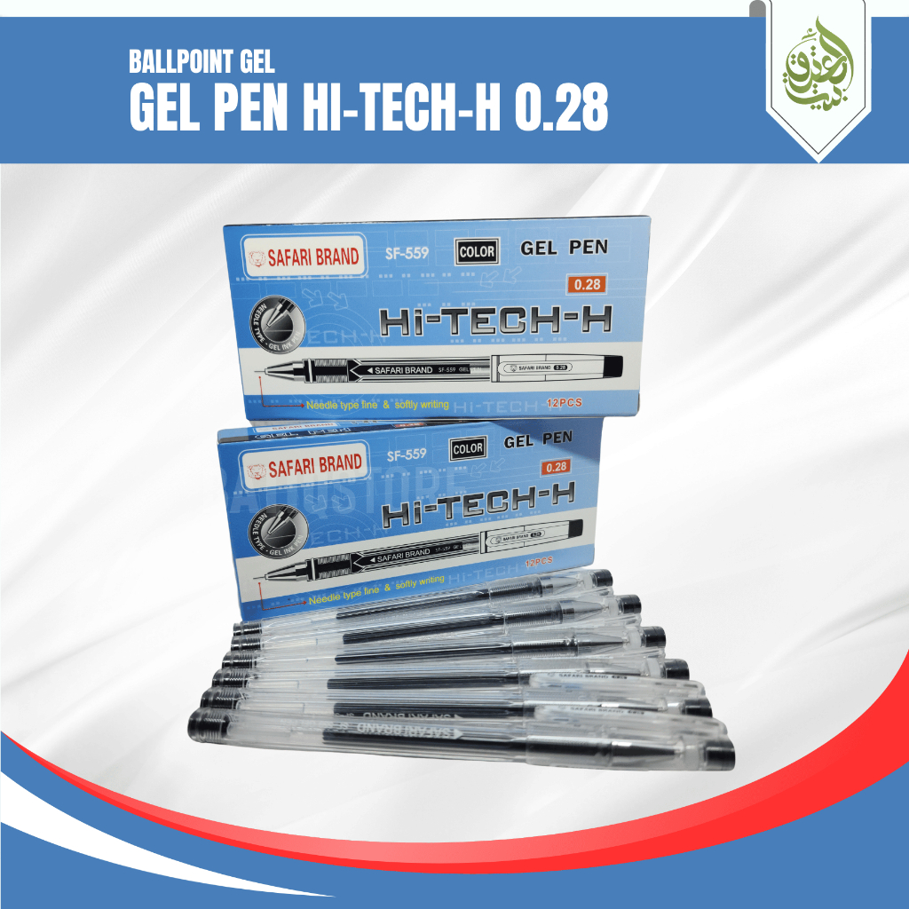 

Ballpoint Hi-Tech-H Safari Brand 0.28mm | Pulpen Hitec [PCS]