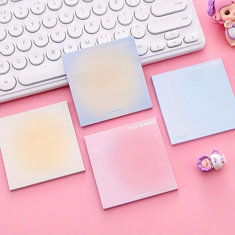 

SerbuAja Sticky Notes Gradasi Lucu Polos 50 Lembar Memo Tempel Gradasi Warna-Warni 50Lembar Tempelan Kertas Catatan Memo Bookmark Notepad Alat Tulis Kantor Sekolah Memo Catatan