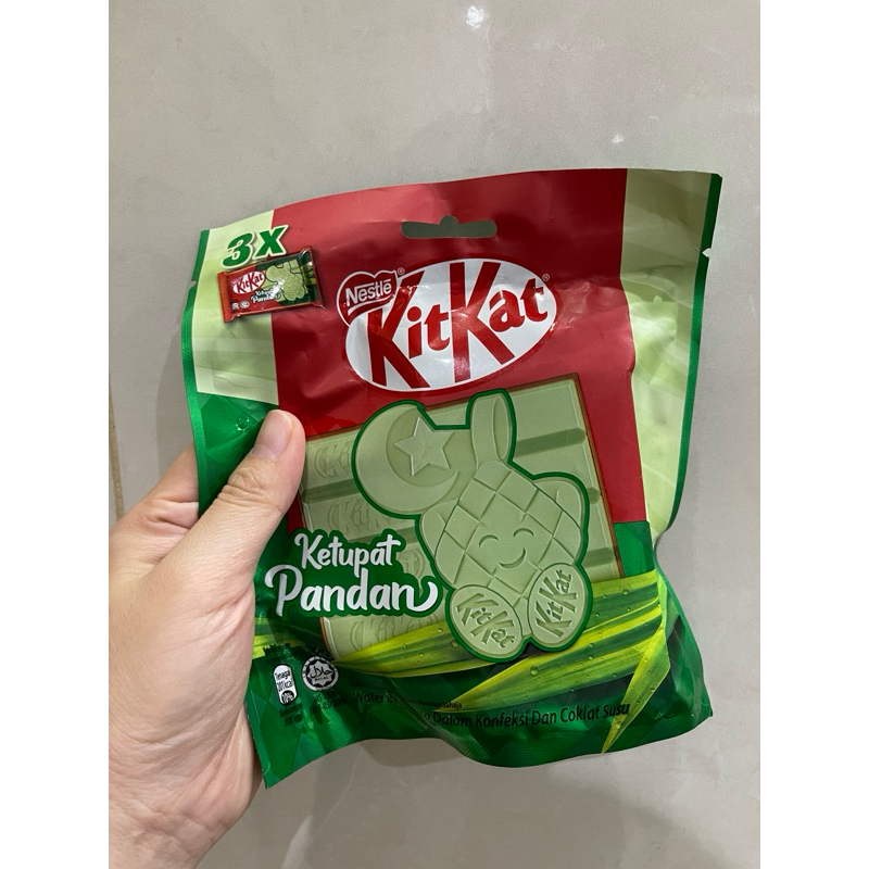 

kitkat ketupat pandan ready stok promo big sale