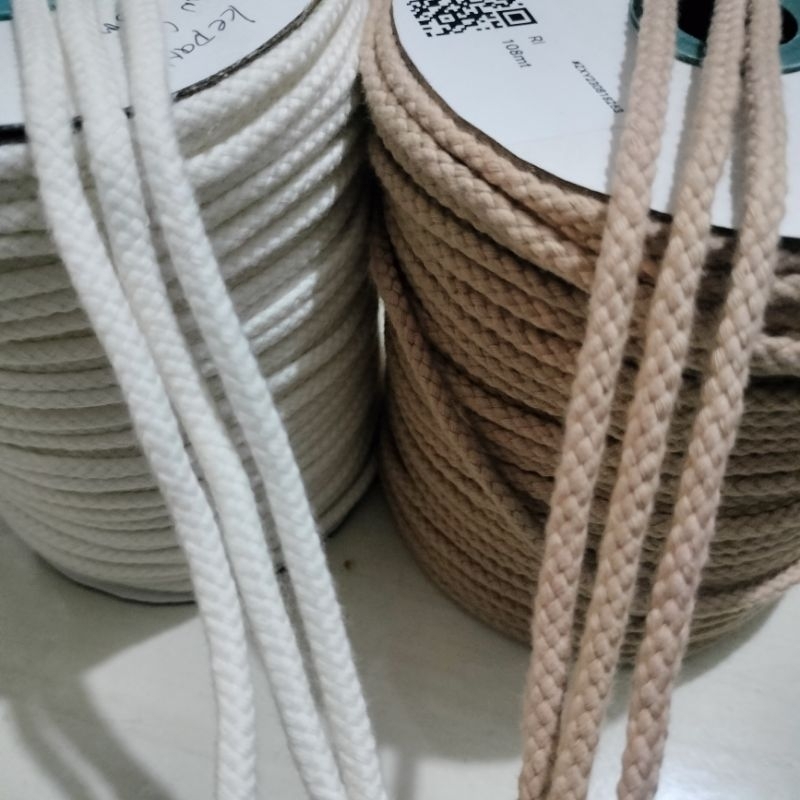 tali tambang katun, tali kepang katun, tali kur tambang katun, tali kur katun