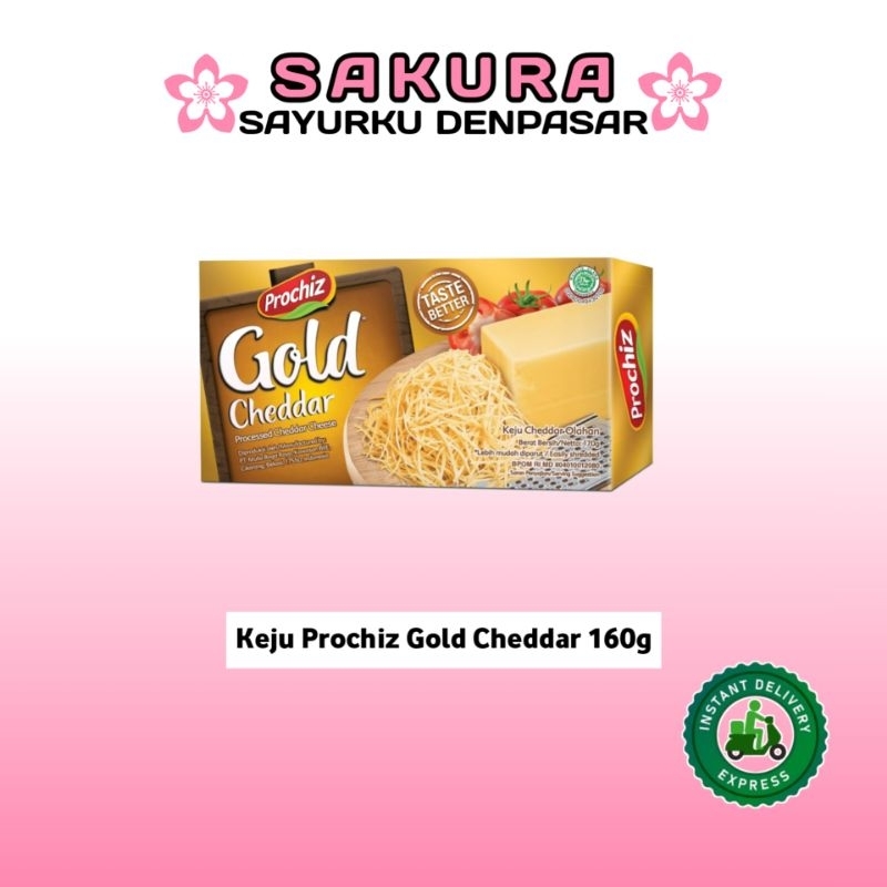 

Keju Prochiz Gold Cheddar 160g - SAKURA