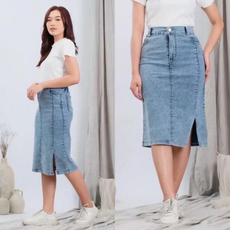 Rok Span 7/8 jeans