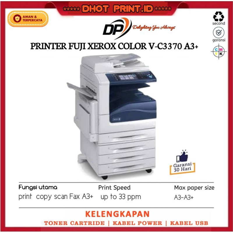Printer Fuji Xerox Apeosport V C3370  Laser Color A3+ Multifunchtion