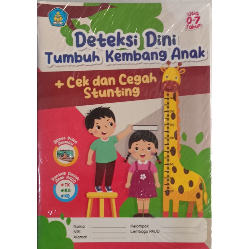 BUKU DDTK ANAK TK/RA dan PAUD