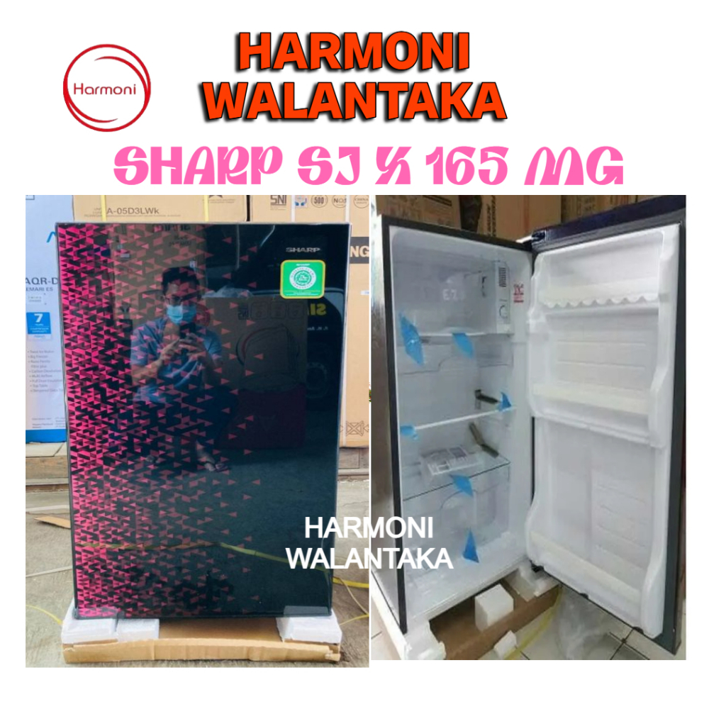 KULKAS SHARP 1 PINTU KULKAS SHARP 1 PINTU 165 MG KULKAS SHARP 165 MG FREE ONGKIR SERANG KOTA