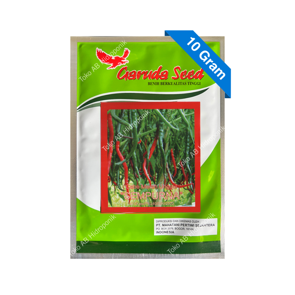 10 Gram - Benih Cabai Keriting Cabe Sempurna Garuda Seed