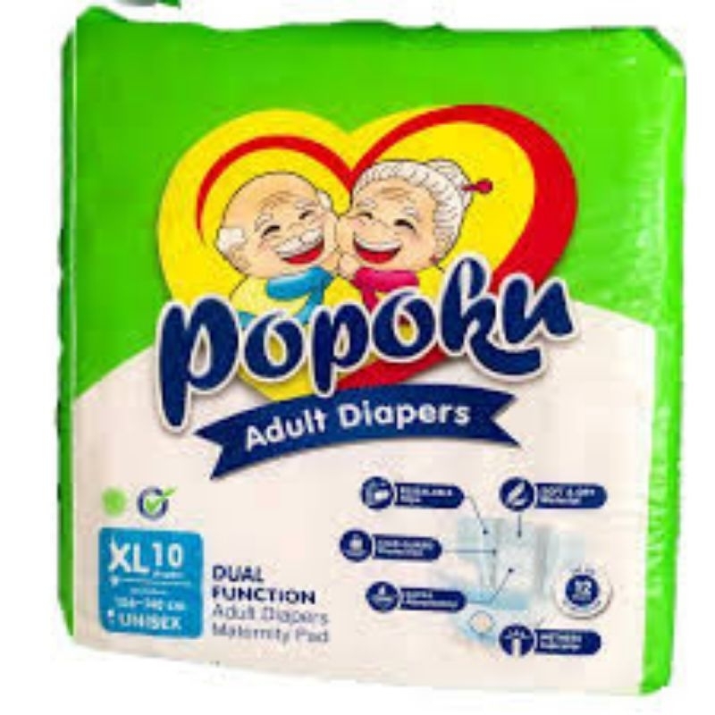 POPOKU ADULT DIAPER XL 10