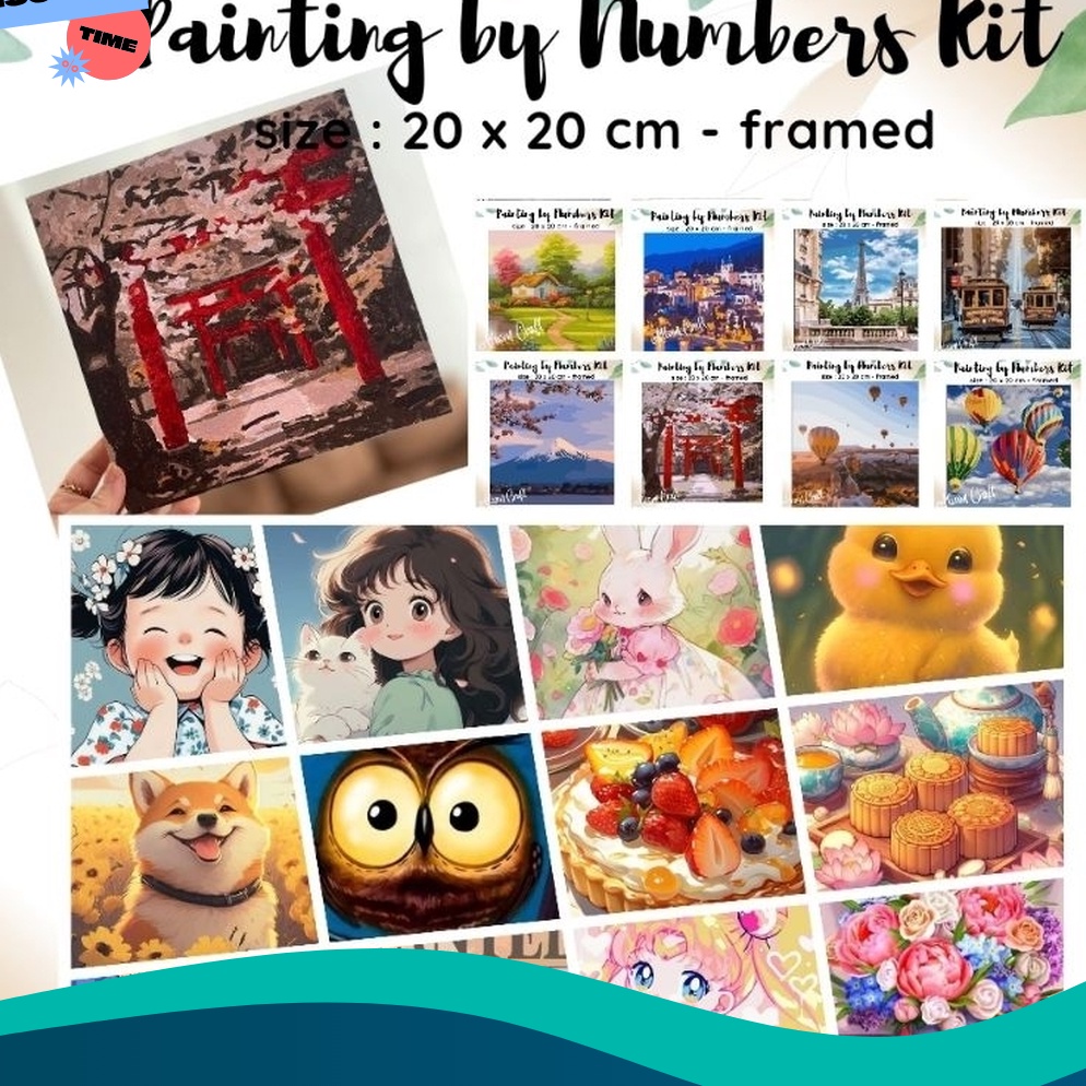 

NIKMATI KEMUDAHAN BELANJA ONLINE mini diy paint by number kit ready jakarta painting by numbers 2x2cm world series