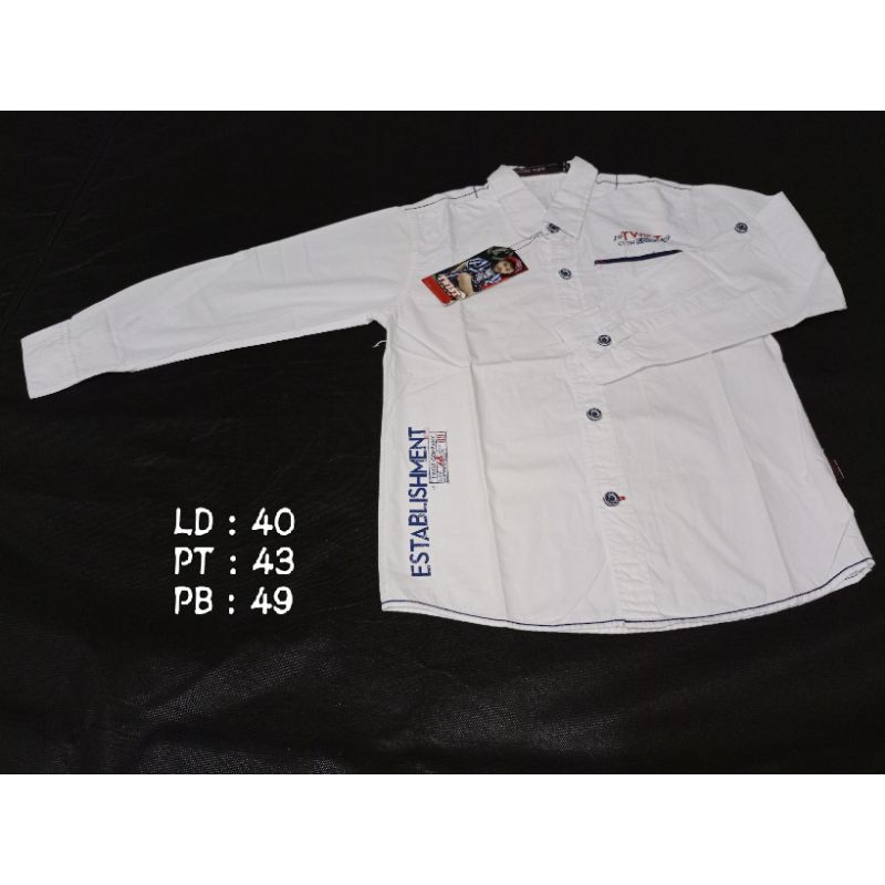 kemeja Koko twist kids