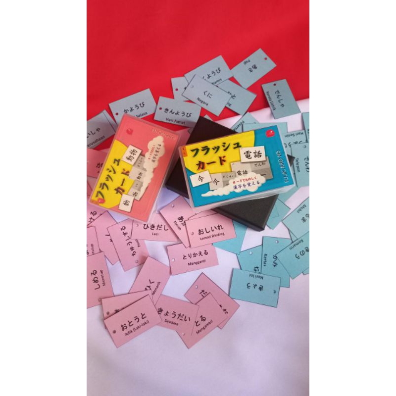 

FUJICARD Flashcard bahasa Jepang kanji N4 dan N5