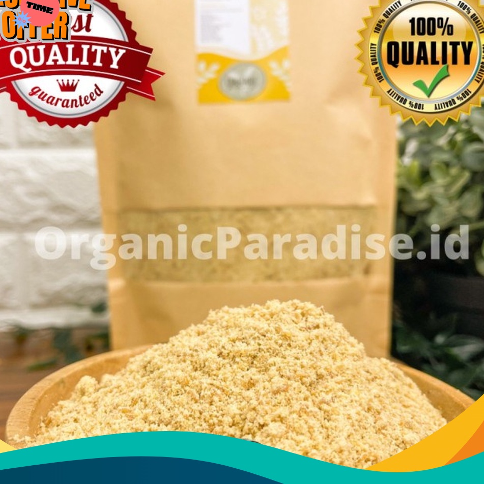 

PESTA HARGA SPESIAL Ground Golden Flaxseed 1 Kg Golden Flaxseed Halus 1 Kg