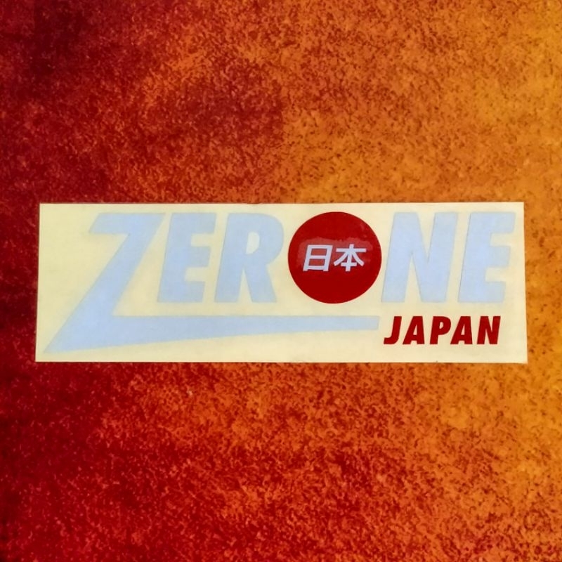 Sticker Cutting ZERONE JAPAN