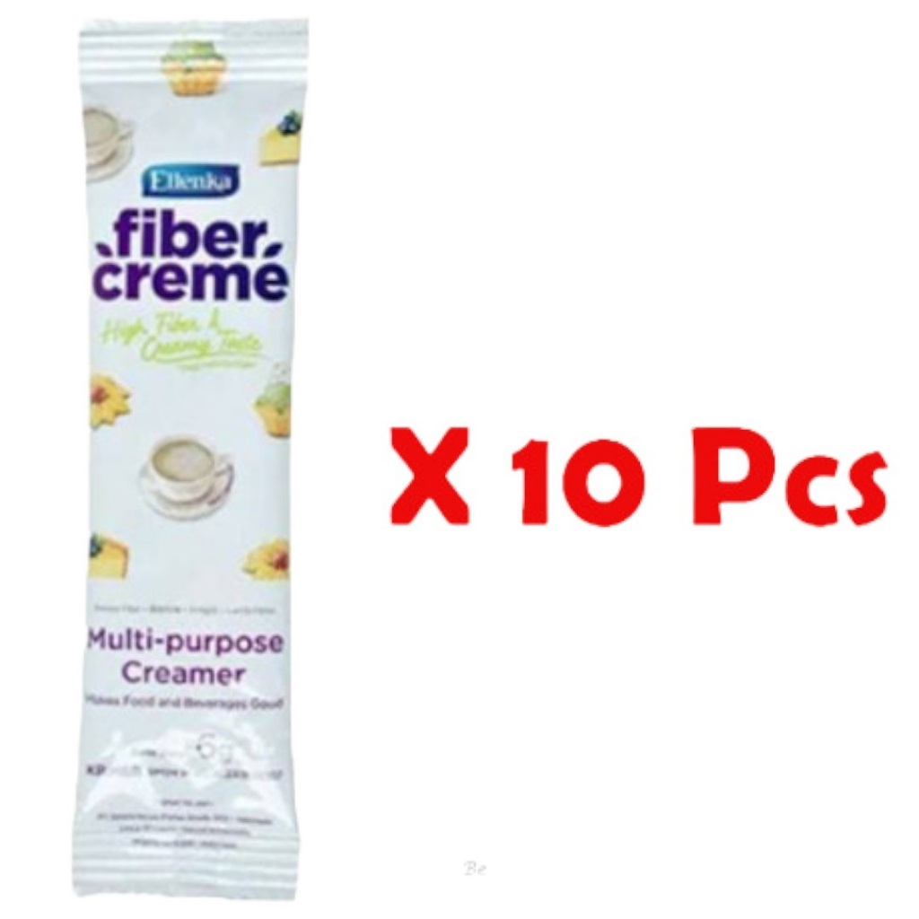 

Fiber Creme Creamer Krimer Bubuk Ellenka Elenka Multi Purpose Sachet 10 x 6Gr (Renceng)