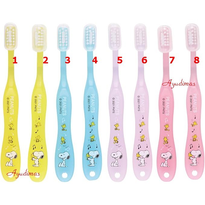 Skater Snoopy Toothbrush for baby n kids - Sikat gigi anak dan bayi