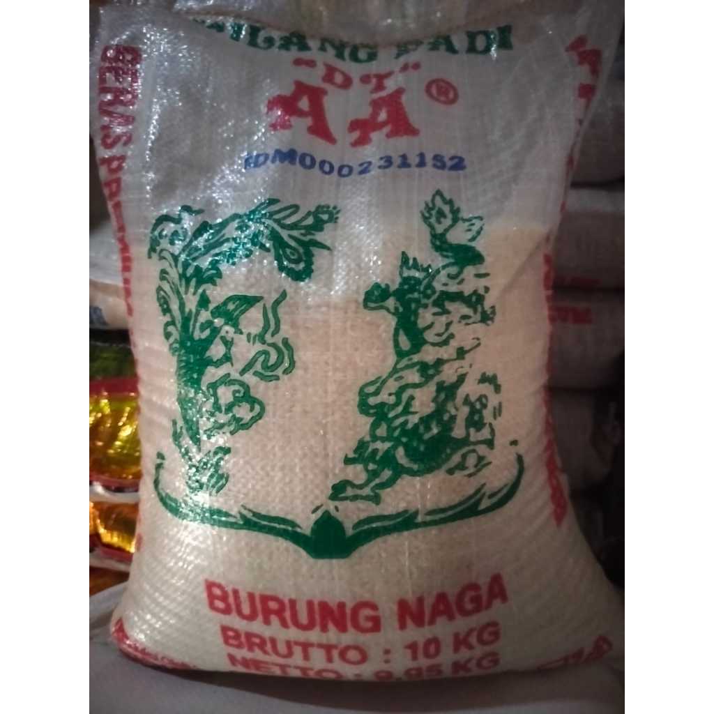 

Beras Makan Merek AA 10KG / Beras Putih / Beras Pulen / Beras Enak / Beras Makan / COD / Instan