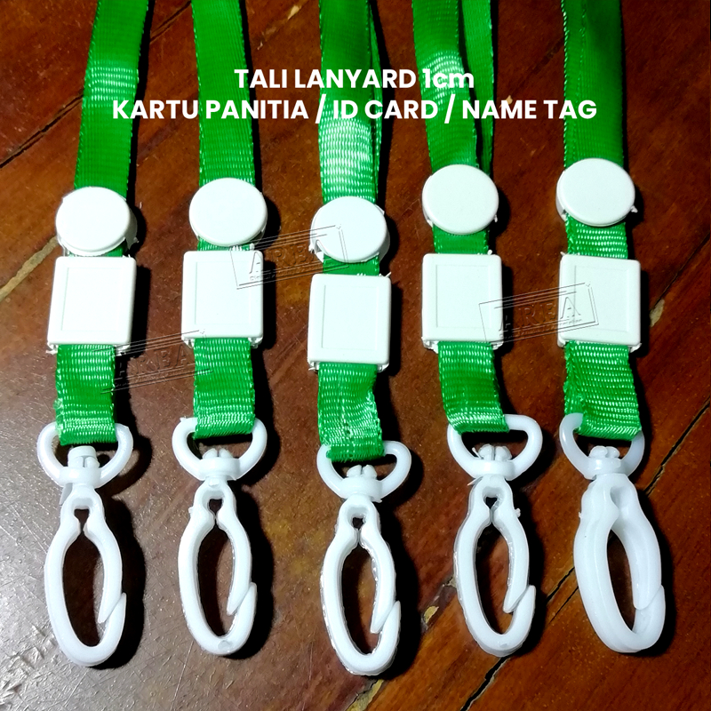 

Tali Kartu Panitia Lanyard Hijau Kecil/Tali Gantungan Name Tag