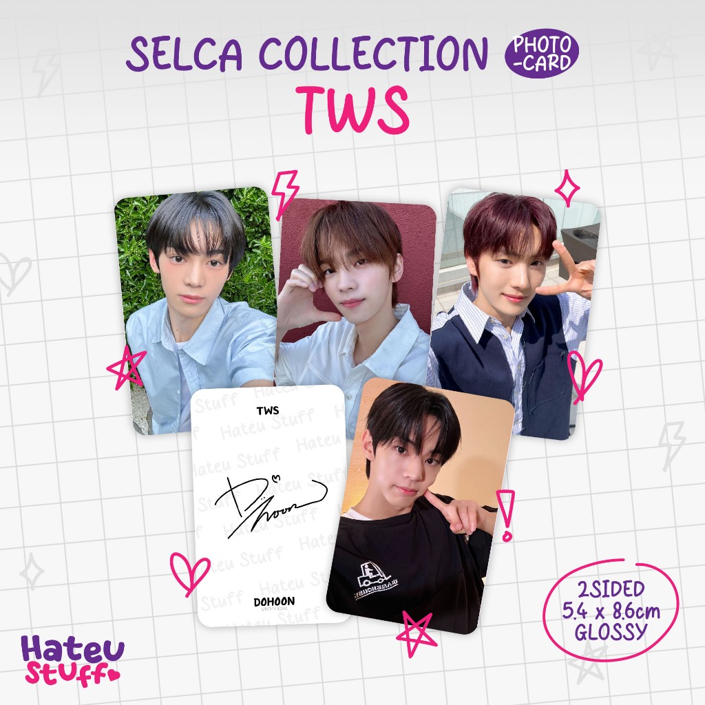 [2/3] TWS Unofficial Photocard Selca Collection Anniversary, Weverse Con Festival, TWS_Club