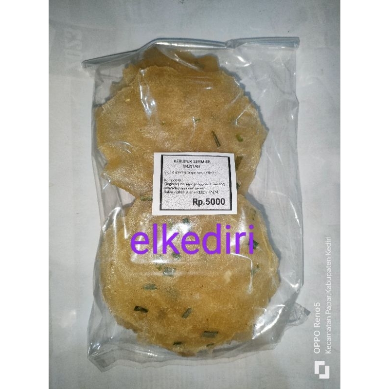 

Kerupuk Sermier Mentah isi 11 lembar besar