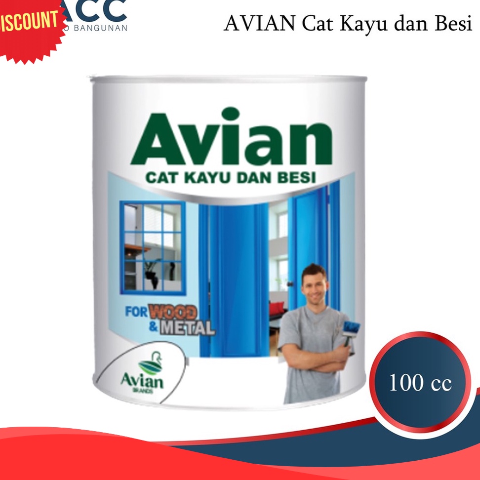 

GRATIS ONGKIR Avian Cat Minyak Kayu Besi KECIL 1 cc Cat Pagar Rumah