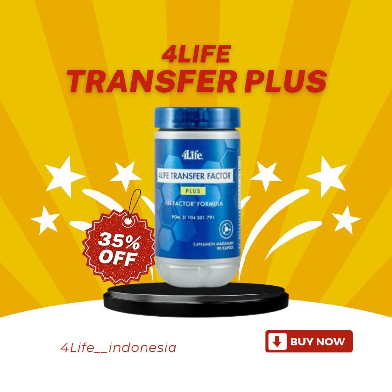 4LIFE TRANSAFER FACTOR PLUS // 4LIFE TF PLUS ISI 90 KAPSUL ASLI 100% ORIGINAL // 4LIFE TF PLUS