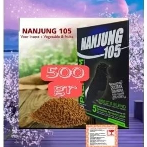NANJUNG 105 500 GR PAKAN BURUNG MURAI KACER CUCAKIJO VOER