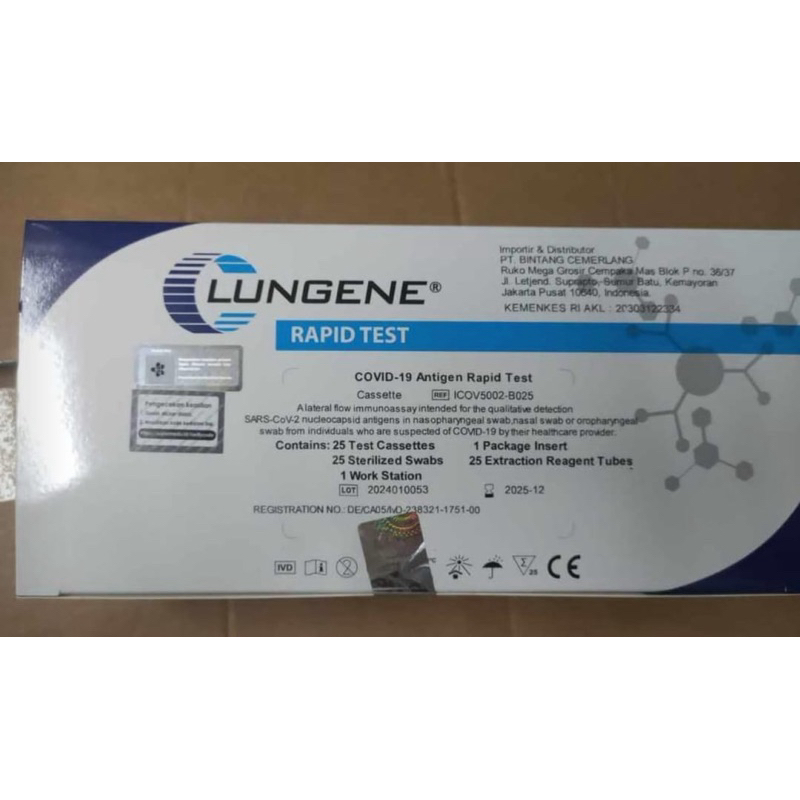 Lungene rapid test covid-19