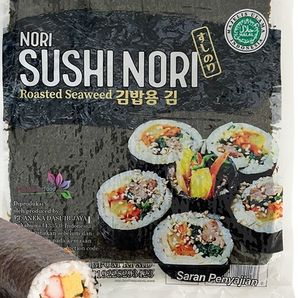 

MURAH SUSHI RUMPUT LAUT NORI ROASTED ISI 10 LEMBAR