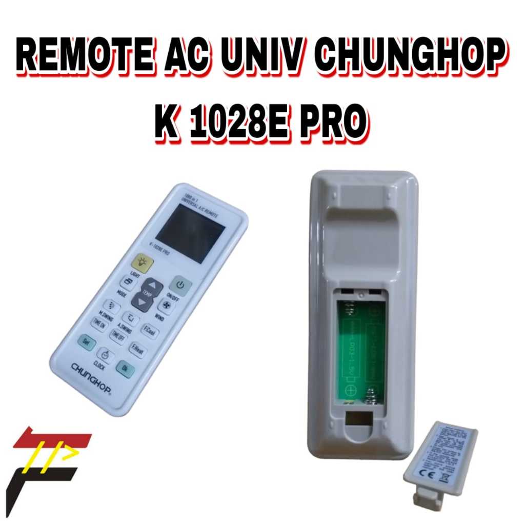 REMOTE AC UNIVERSAL CHUNGHOP K  1028E PRO