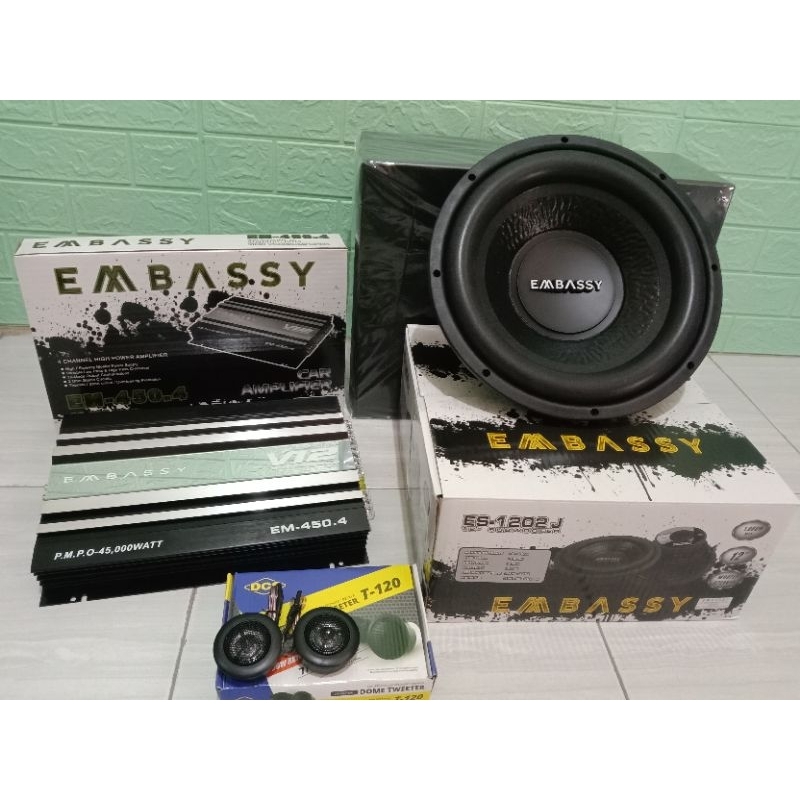 Paket Audio Embassy Audio Mobil EM-1202