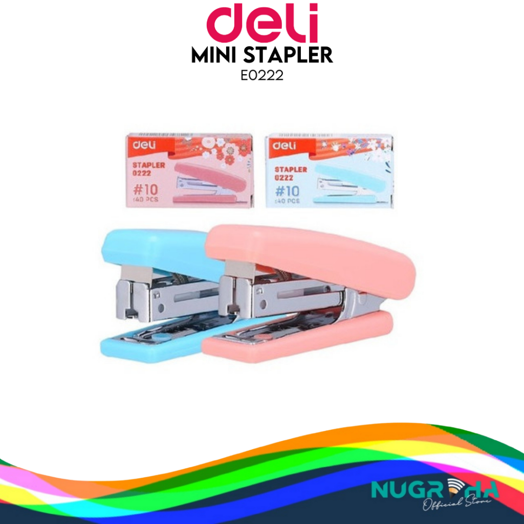 

Deli Stapler Sekolah 10sheets dengan jepretan halus E0222