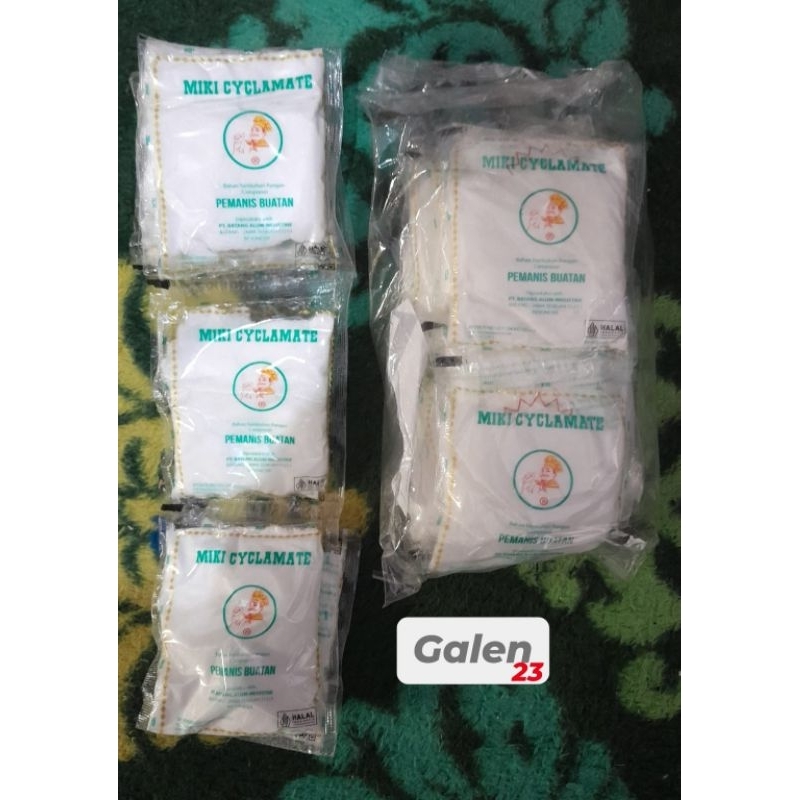 

Sari manis pemanis buatan cyclamate cap miki 40gr