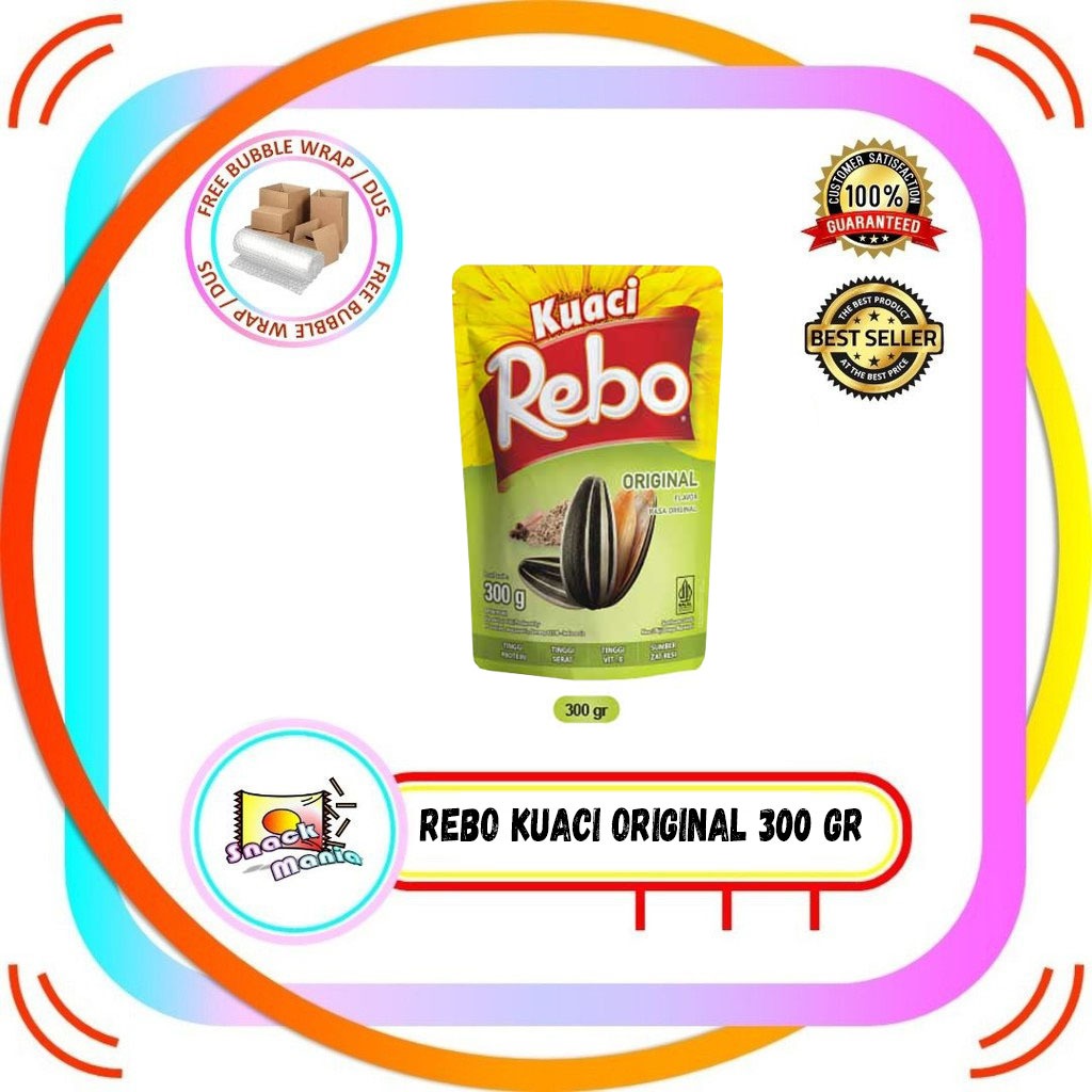 

Rebo Kuaci Original 300 gr Sunflower Seeds