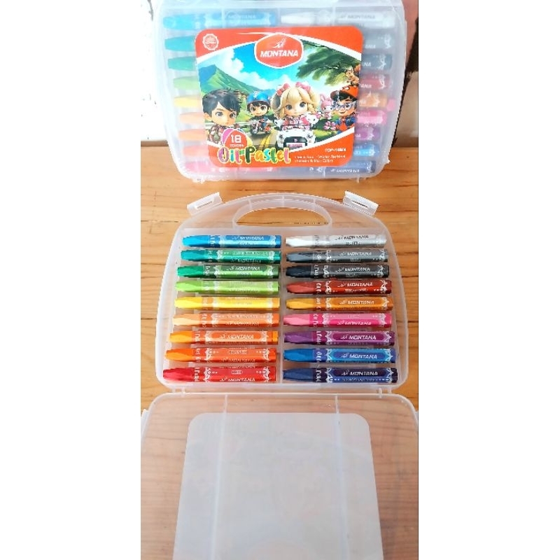 

CRAYON MURAH MONTANA 18 WARNA / HARGA GROSIR BISA DIJUAL LAGI