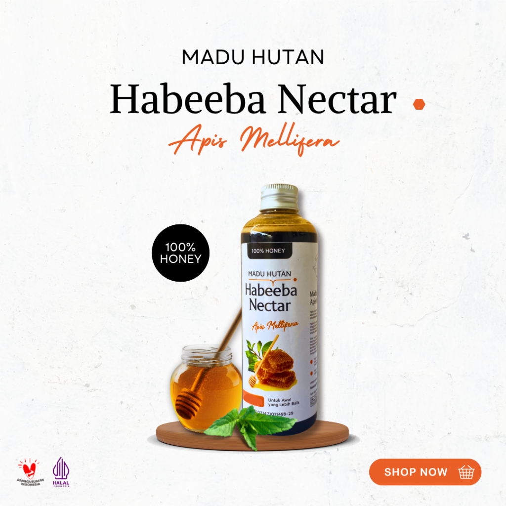 

Madu Murni Apis Mellifera Membantu Melancarkan Sistem Pencernaan Halal Original 1 Box