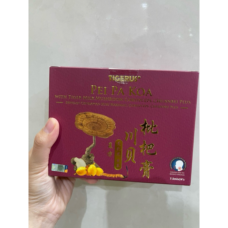 Tigerus Pei Pa Kao Obat Batuk 24 sachet