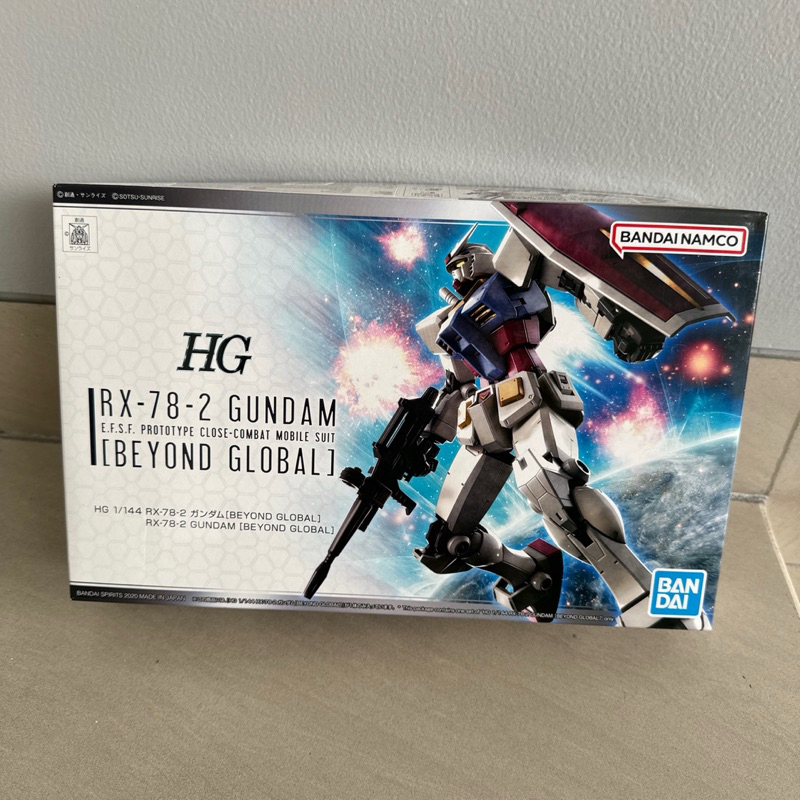 BANDAI Gundam RX -78 -2 Beyond Global HG 1/144