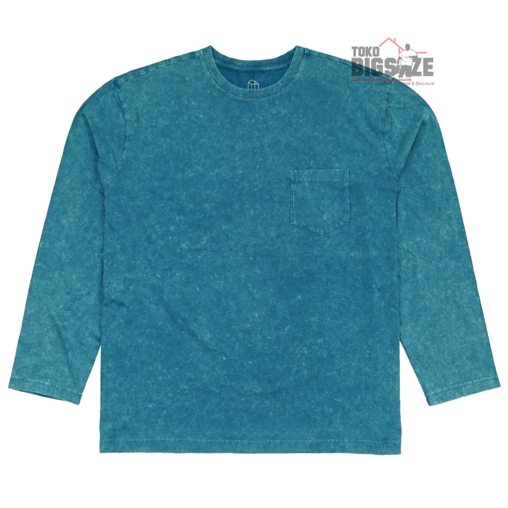 O.Use Basic Wash Tshirt Bigsize Original - Kaos Pria Jumbo Size OU005