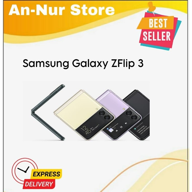 Samsung Galaxy Z Flip3 5G Handphone 5G Z Flip2 Z Flip Second Mulus Fullset