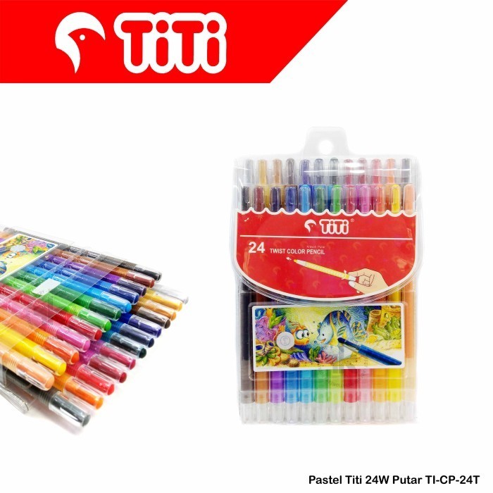 

Crayon / Krayon putar / Twist Crayons TITI 24 Warna