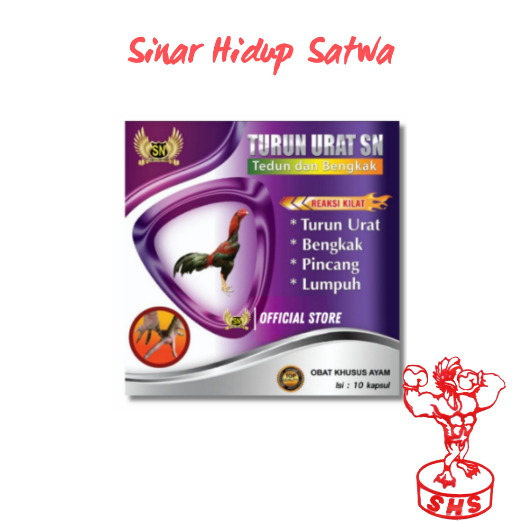 Turun Urat SN Obat Ayam Sakit Turun Urat