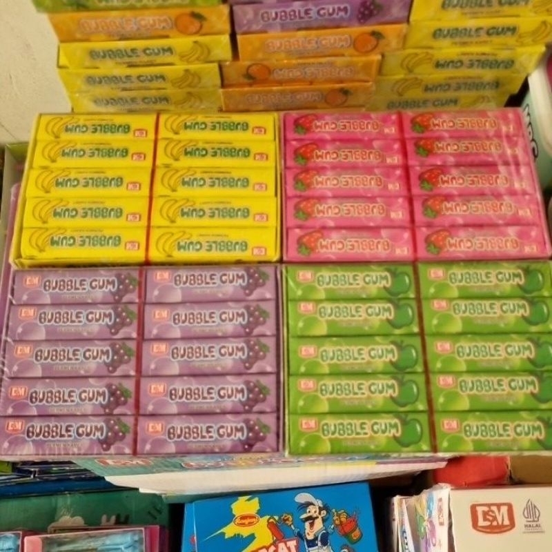 

permen karet bubble gum aaa