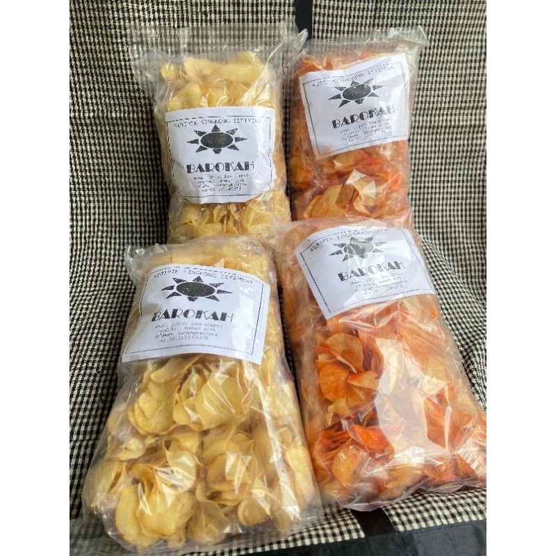 

Keripik singkong barokah kemasan 2000 cocok untuk di jual