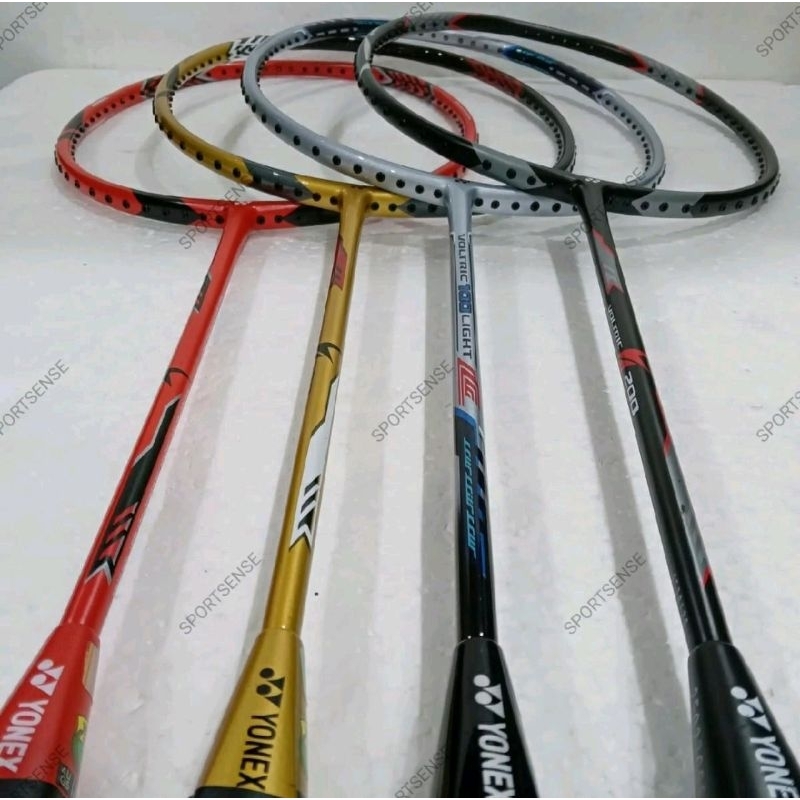 Raket Bulutangkis Badminton Yonex Voltric 100 200 LD Lindan LCW Lee Chong Wei Original Bonus cover d