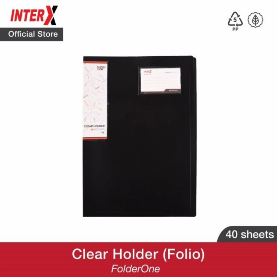 

Clear Holder / Document Keeper Folio 40 Lembar FOLDER ONE