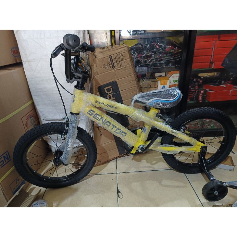 sepeda bmx 16inc merk senator Explorer dan senator thor anak umur 4-7tahun