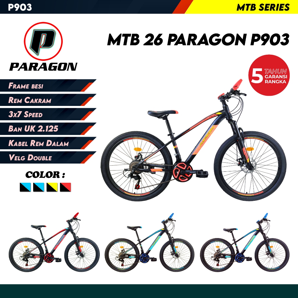 SEPEDA MTB 26" 21SP PARAGON P903