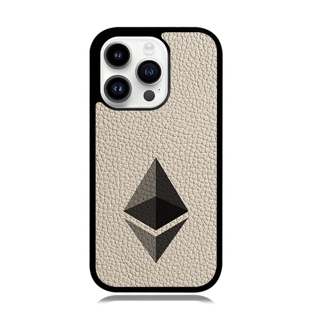ETHEREUM Case iPhone 17 16 15 14 13 12 11 Mini Plus Pro Max TPU Rubber Custom Crypto ETH Token Coin