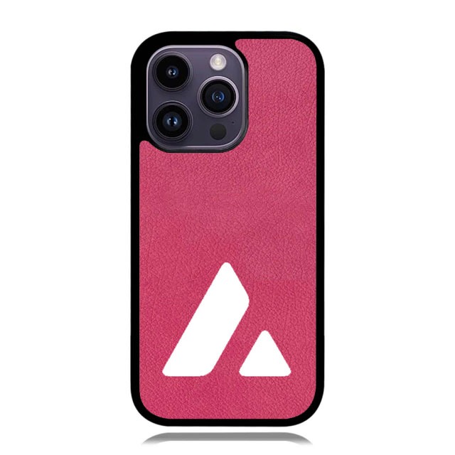 AVAX Case iPhone 17 16 15 14 13 12 11 Mini Plus Pro Max Custom Softcase Crypto AVALANCHE Token Coin